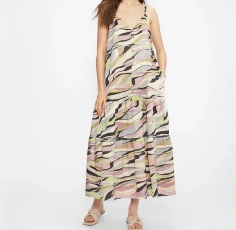 Ted Baker London Warren Printed Cami Maxi Dress - Ted Baker Size 1 / US Size 0-2